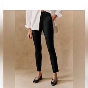 Sezane Clara Trousers Noir. - Size 32